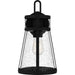 Quoizel - BAB8408MBK - One Light Outdoor Wall Mount - Barber - Matte Black