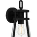 Quoizel - BAB8408MBK - One Light Outdoor Wall Mount - Barber - Matte Black