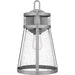 Quoizel - BAB8409ABA - One Light Outdoor Wall Mount - Barber - Antique Brushed Aluminum