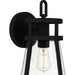 Quoizel - BAB8409MBK - One Light Outdoor Wall Mount - Barber - Matte Black