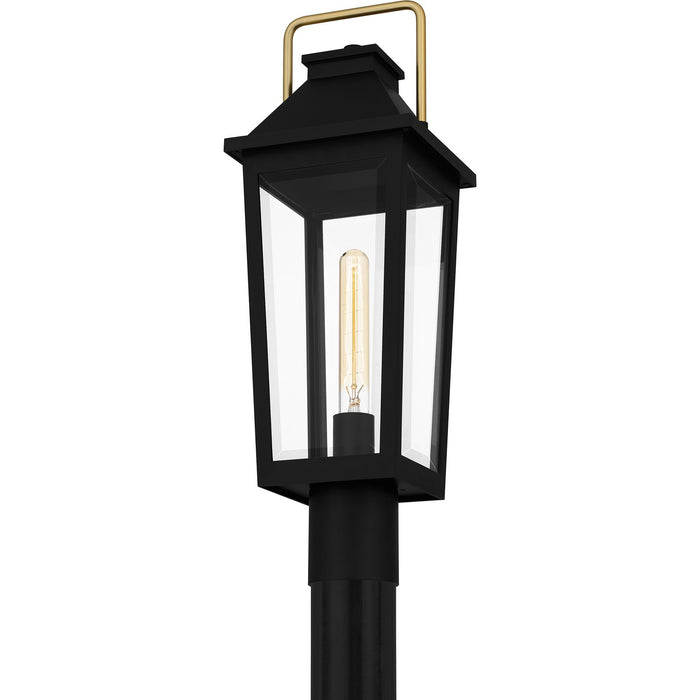 Quoizel - BUK9007MBK - One Light Outdoor Post Mount - Buckley - Matte Black