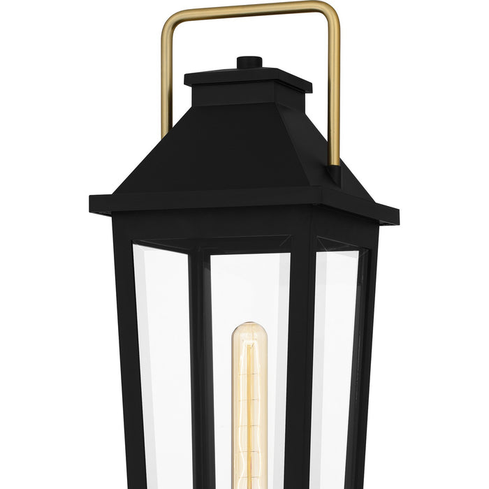 Quoizel - BUK9007MBK - One Light Outdoor Post Mount - Buckley - Matte Black