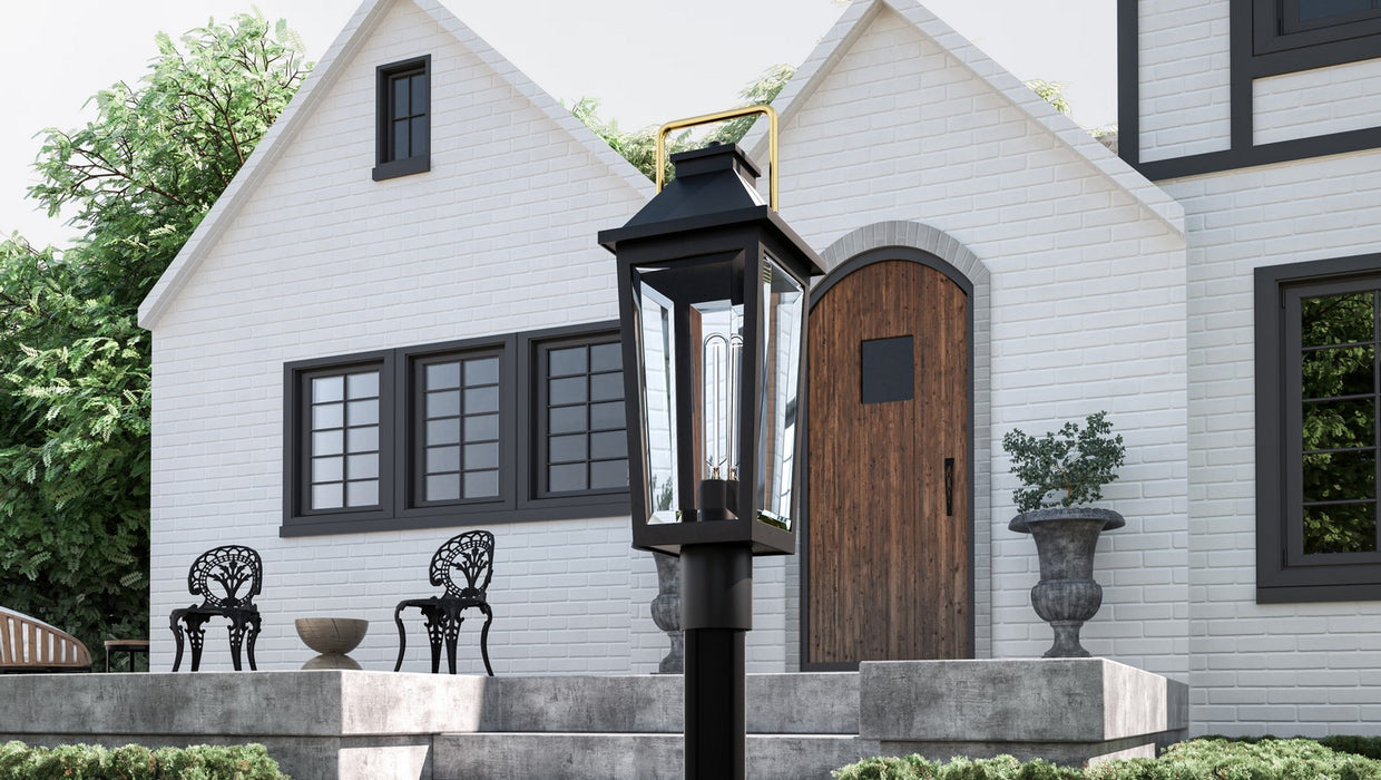 Quoizel - BUK9007MBK - One Light Outdoor Post Mount - Buckley - Matte Black