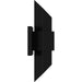 Quoizel - CHS8307MBKG - LED Outdoor Wall Mount - Chasm - Matte Black Gold