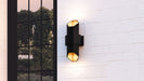 Quoizel - CHS8307MBKG - LED Outdoor Wall Mount - Chasm - Matte Black Gold