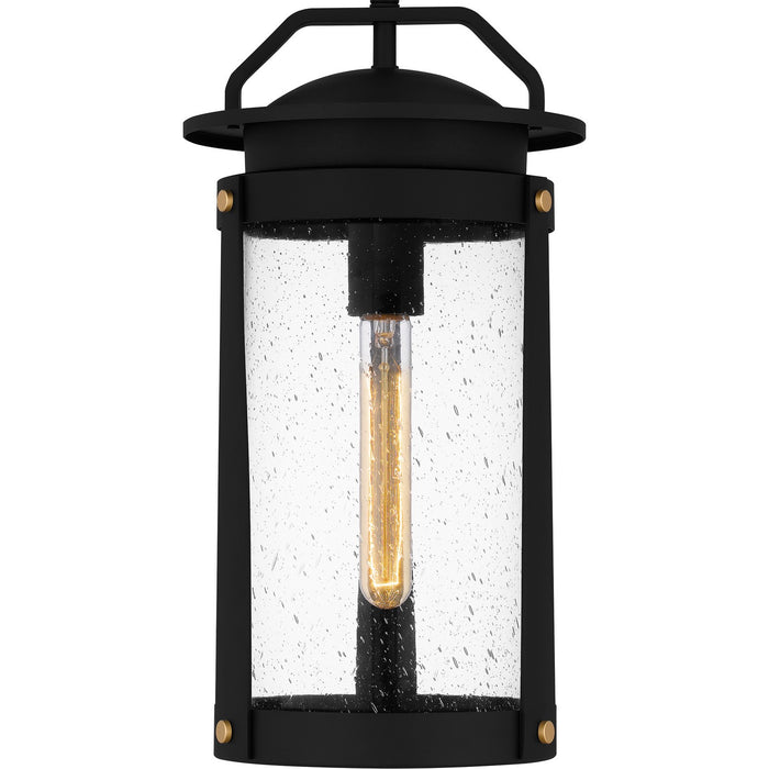 Quoizel - CLI1909EK - One Light Outdoor Hanging Lantern - Clifton - Earth Black