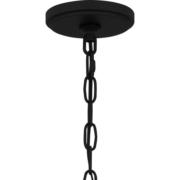 Quoizel - CLI1909EK - One Light Outdoor Hanging Lantern - Clifton - Earth Black