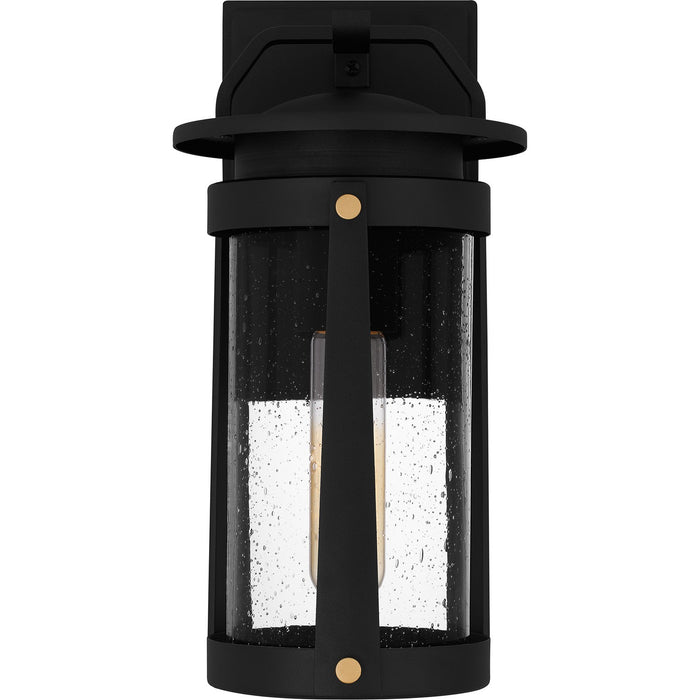 Quoizel - CLI8406EK - One Light Outdoor Wall Mount - Clifton - Earth Black