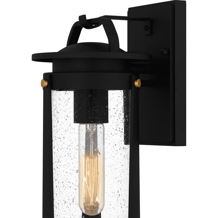 Quoizel - CLI8406EK - One Light Outdoor Wall Mount - Clifton - Earth Black