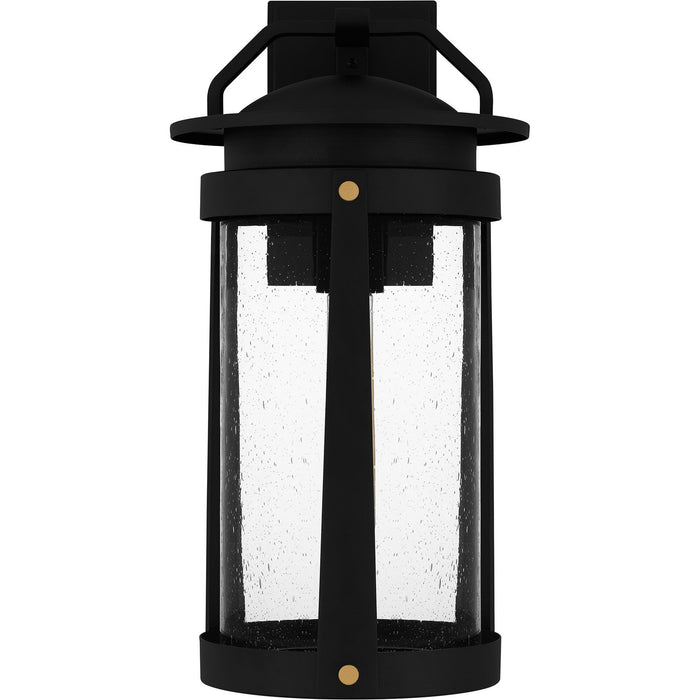 Quoizel - CLI8409EK - One Light Outdoor Wall Mount - Clifton - Earth Black