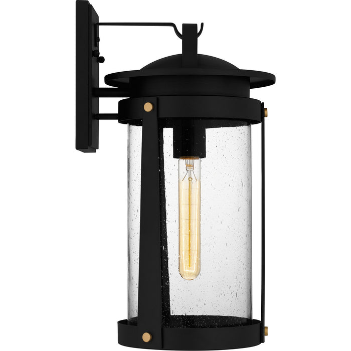 Quoizel - CLI8409EK - One Light Outdoor Wall Mount - Clifton - Earth Black