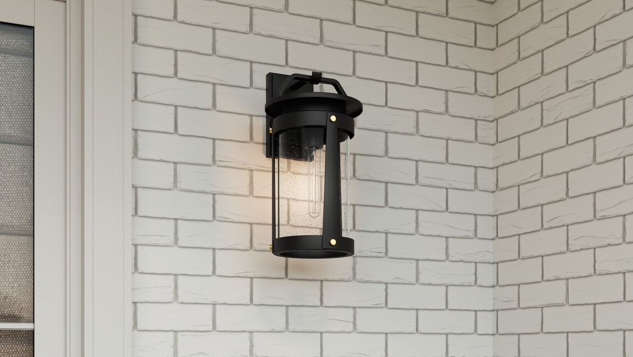 Quoizel - CLI8409EK - One Light Outdoor Wall Mount - Clifton - Earth Black