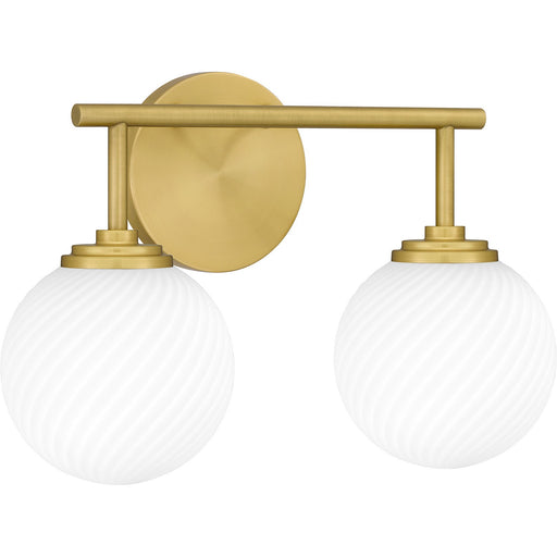 Quoizel - ELO8615AB - Two Light Bath - Eloise - Aged Brass