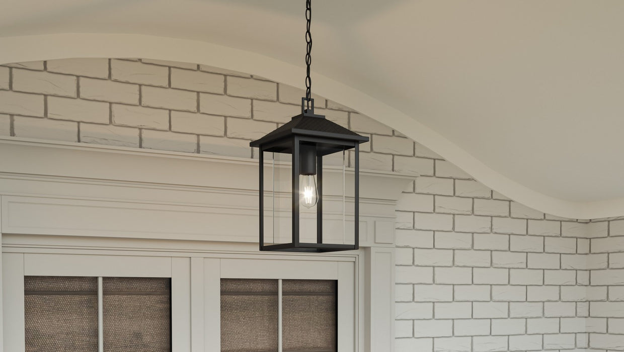 Quoizel - FTC1910EK - One Light Outdoor Hanging Lantern - Fletcher - Earth Black