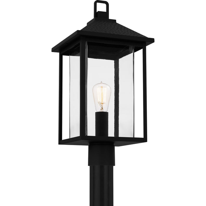 Quoizel - FTC9010EK - One Light Outdoor Post Mount - Fletcher - Earth Black