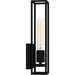 Quoizel - LGN8605MBK - One Light Wall Sconce - Leighton - Matte Black