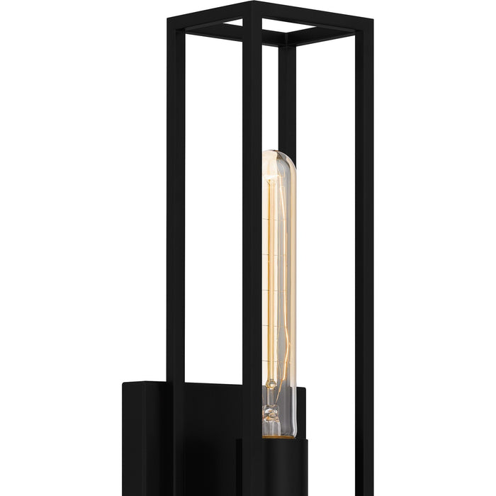 Quoizel - LGN8605MBK - One Light Wall Sconce - Leighton - Matte Black