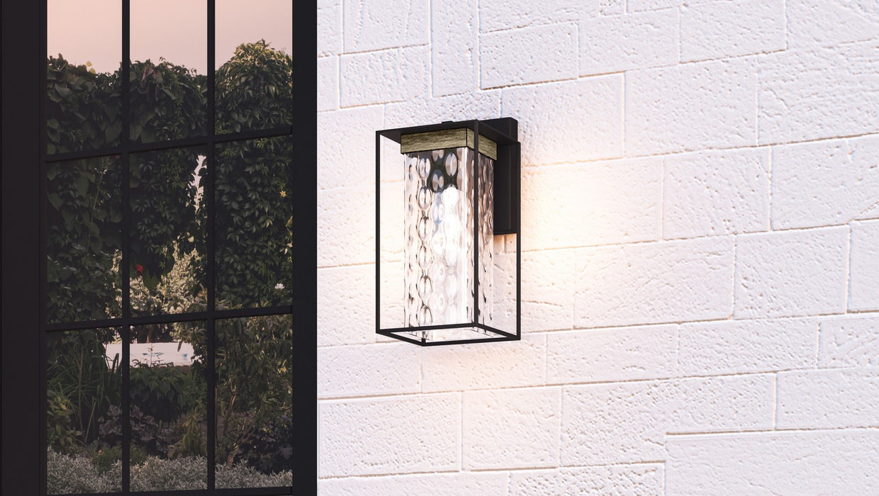 Quoizel - LWD8405MBK - One Light Outdoor Wall Mount - Longwood - Matte Black