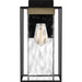 Quoizel - LWD8407MBK - One Light Outdoor Wall Mount - Longwood - Matte Black