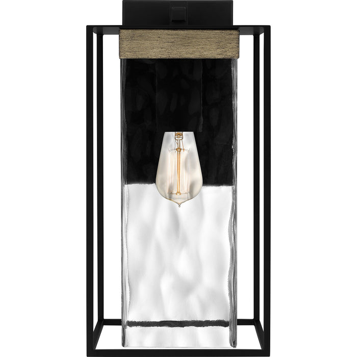 Quoizel - LWD8408MBK - One Light Outdoor Wall Mount - Longwood - Matte Black