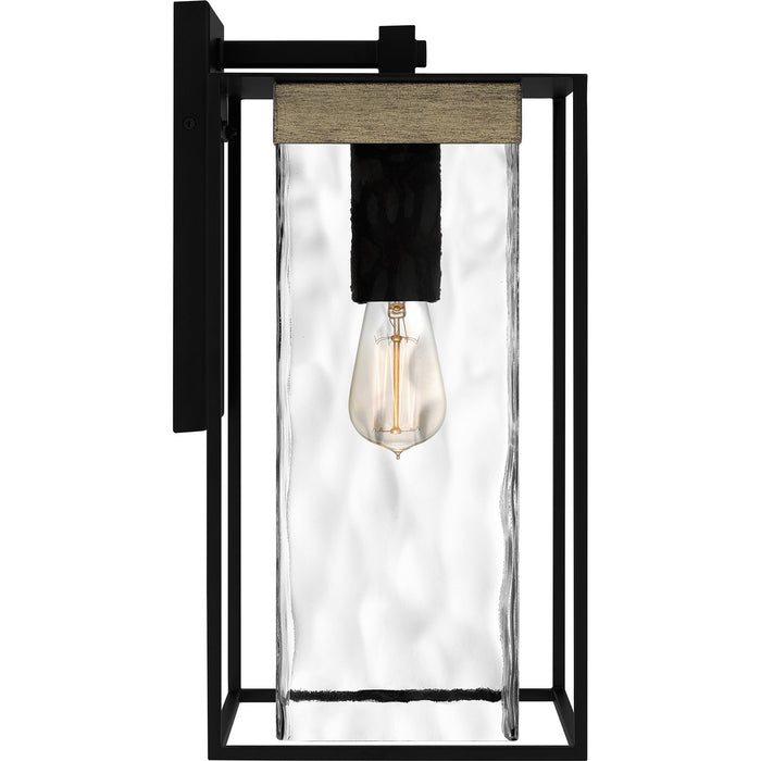 Quoizel - LWD8408MBK - One Light Outdoor Wall Mount - Longwood - Matte Black