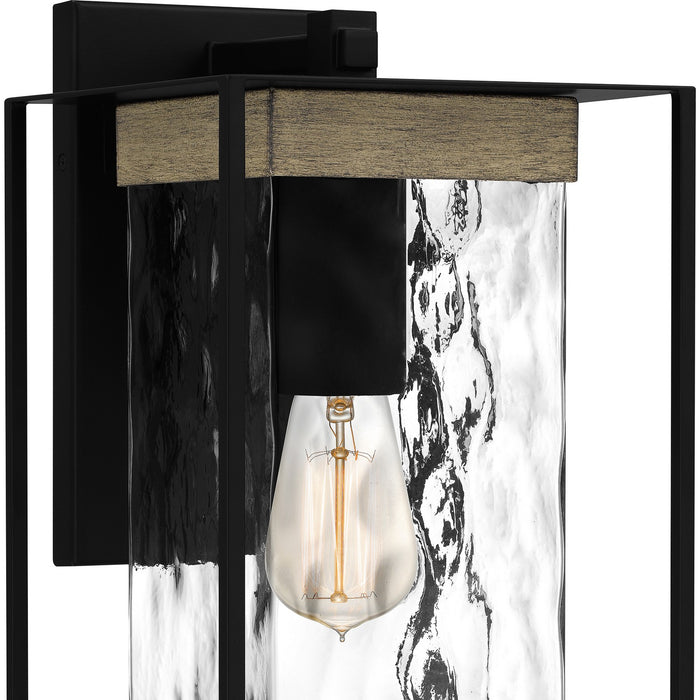 Quoizel - LWD8408MBK - One Light Outdoor Wall Mount - Longwood - Matte Black