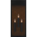 Quoizel - MAE8410MBK - Three Light Outdoor Wall Mount - Maren - Matte Black