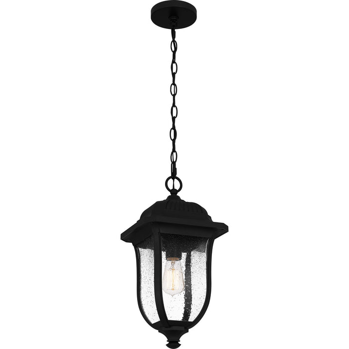 Quoizel - MUL1909MBK - One Light Outdoor Hanging Lantern - Mulberry - Matte Black