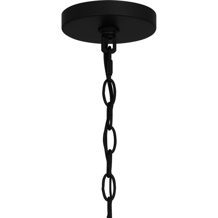 Quoizel - MUL1909MBK - One Light Outdoor Hanging Lantern - Mulberry - Matte Black