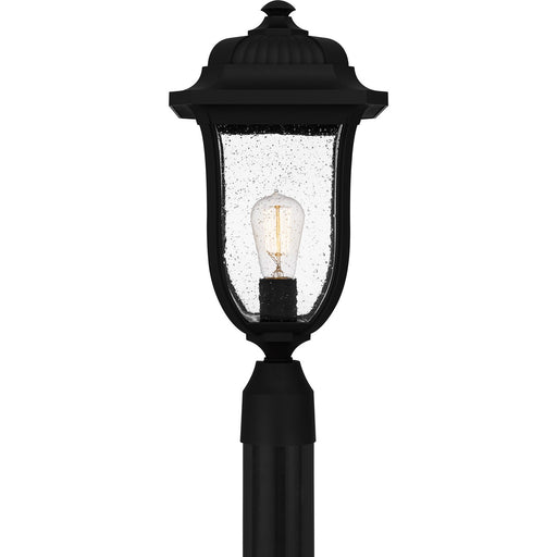 Quoizel - MUL9009MBK - One Light Outdoor Post Mount - Mulberry - Matte Black