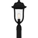 Quoizel - MUL9009MBK - One Light Outdoor Post Mount - Mulberry - Matte Black