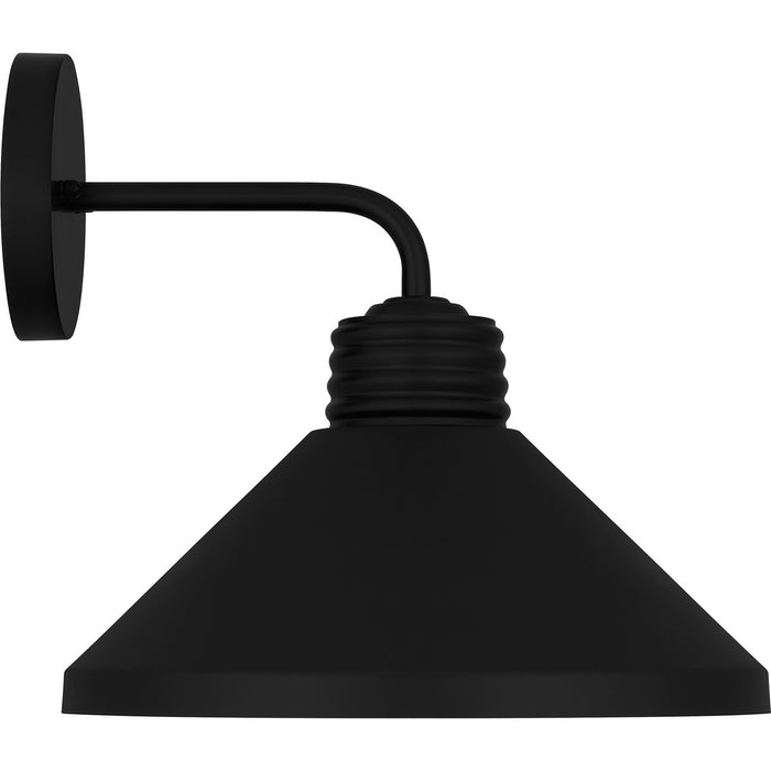 Quoizel - REN8414MBK - One Light Outdoor Wall Mount - Rencher - Matte Black