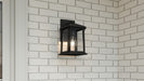 Quoizel - SAT8407MBK - One Light Outdoor Wall Mount - Satterfield - Matte Black