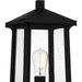 Quoizel - SAT9009MBK - One Light Outdoor Post Mount - Satterfield - Matte Black