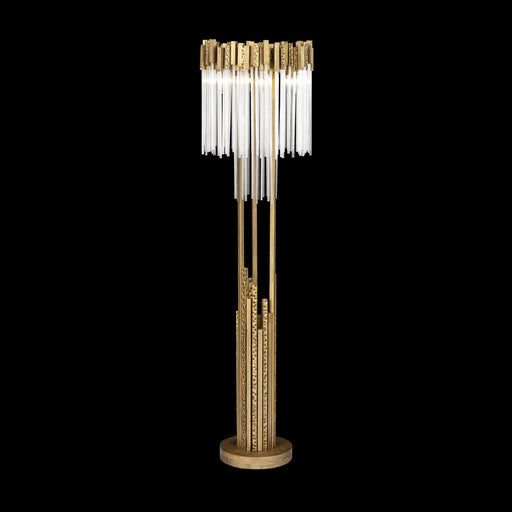 Varaluz - 309L06HG - Six Light Floor Lamp - Matrix - Havana Gold