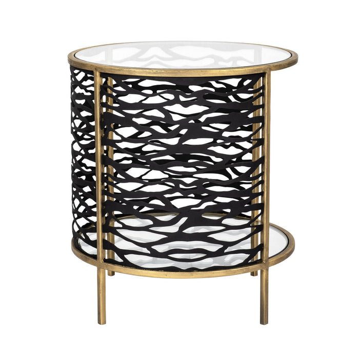 Varaluz - 348TE18HGCB - End Table - Kato - Havana Gold/Carbon