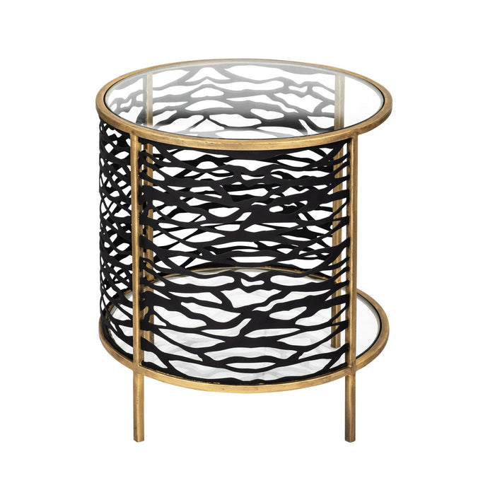 Varaluz - 348TE18HGCB - End Table - Kato - Havana Gold/Carbon