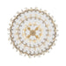 Varaluz - 377S04FG - Four Light Semi-Flush Mount - Kalani - French Gold