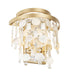 Varaluz - 377W02FG - Two Light Wall Sconce - Kalani - French Gold