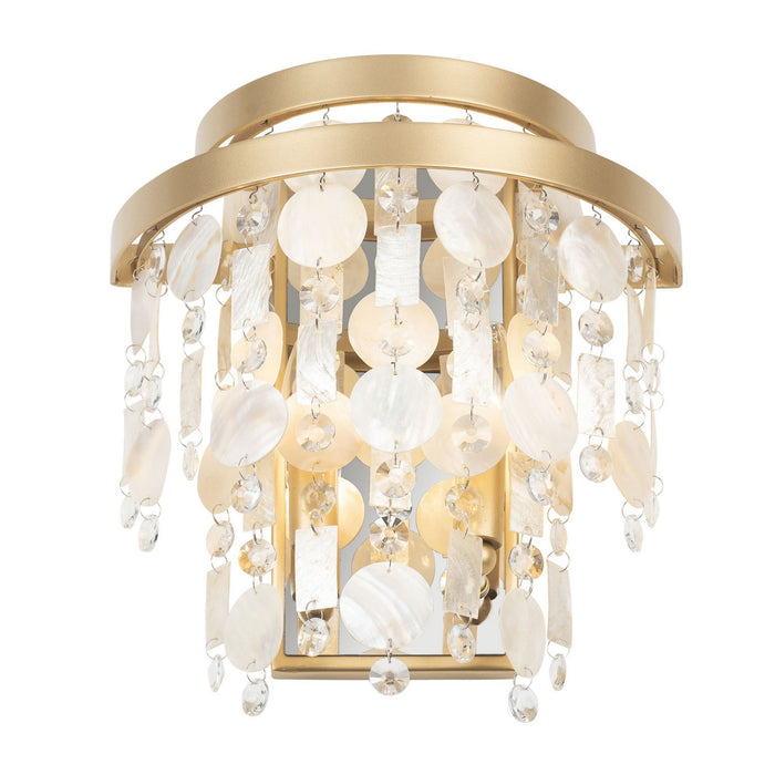 Varaluz - 377W02FG - Two Light Wall Sconce - Kalani - French Gold