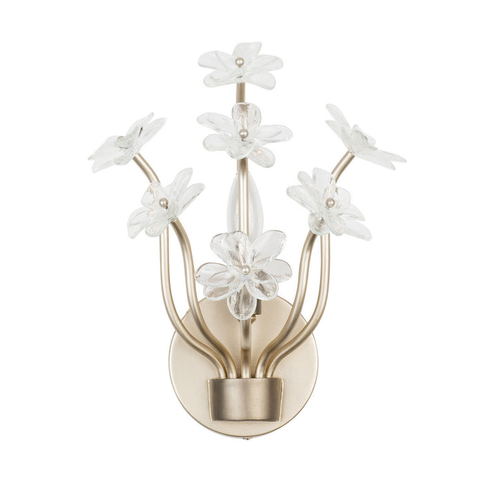 Varaluz - 378W01GDAR - One Light Wall Sconce - Wildflower - Gold Dust/Artifact