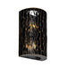 Varaluz - 380W02MBFG - Two Light Wall Sconce - Estela - Matte Black/French Gold