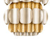 Varaluz - 382W01AGGD - One Light Wall Sconce - Swoon - Antique Gold/Gold Dust