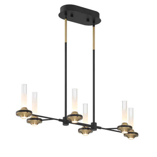 Eurofase - 45713-019 - LED Chandelier - Torcia - Black and Brass