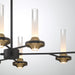 Eurofase - 45714-016 - LED Chandelier - Torcia - Black and Brass