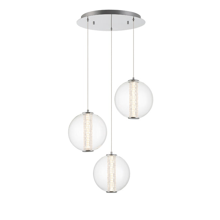 Eurofase - 45736-018 - LED Pendant - Atomo - Chrome