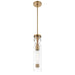 Eurofase - 46430-014 - One Light Pendant - Mistero - Brushed Gold