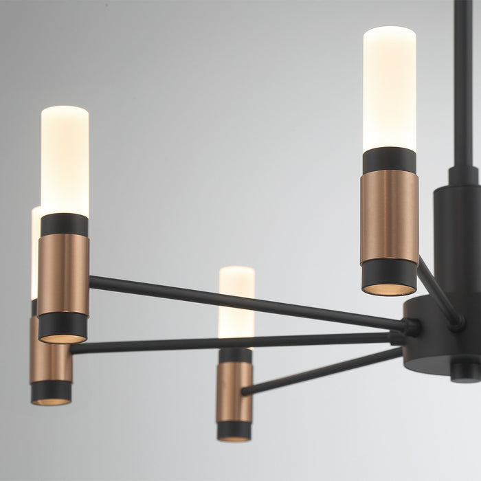 Eurofase - 46352-019 - LED Chandelier - Albany - Black and Brass