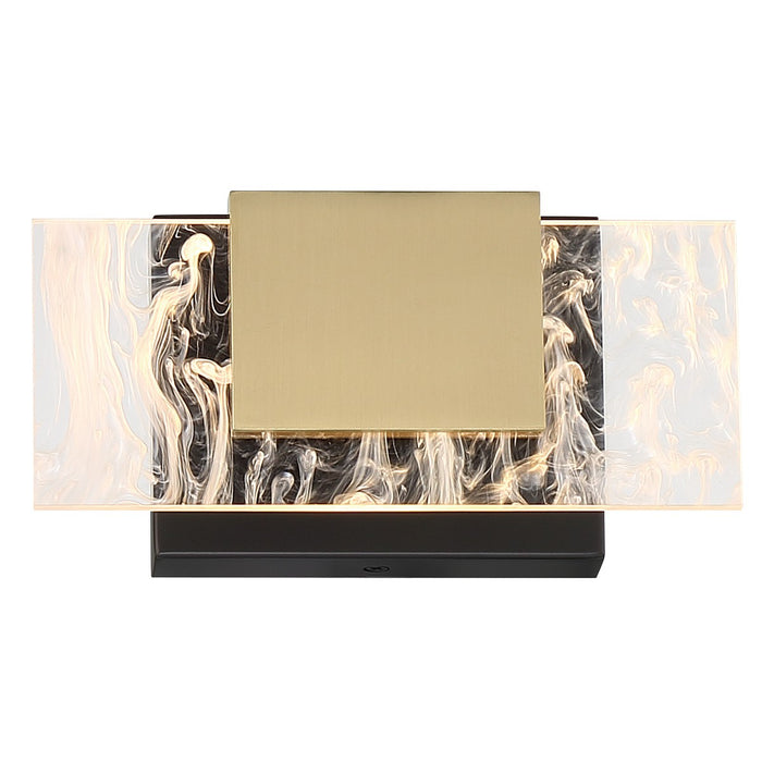 Eurofase - 45345-012 - LED Vanity - Kasha - Black and Brass