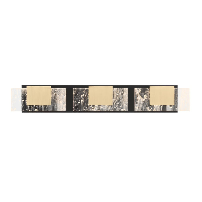 Eurofase - 45346-019 - LED Vanity - Kasha - Black and Brass